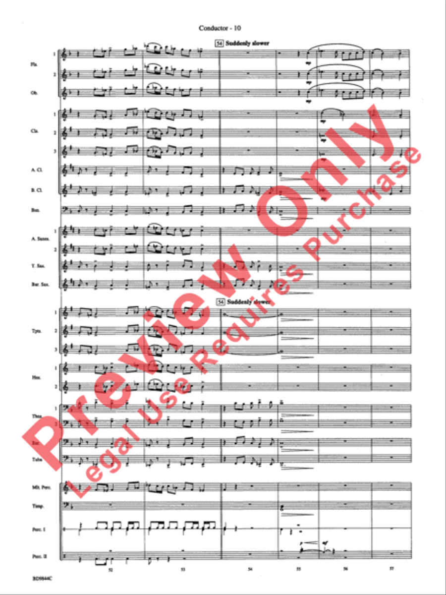 Alliance Alliance Concert Band scores gallery preview page 13