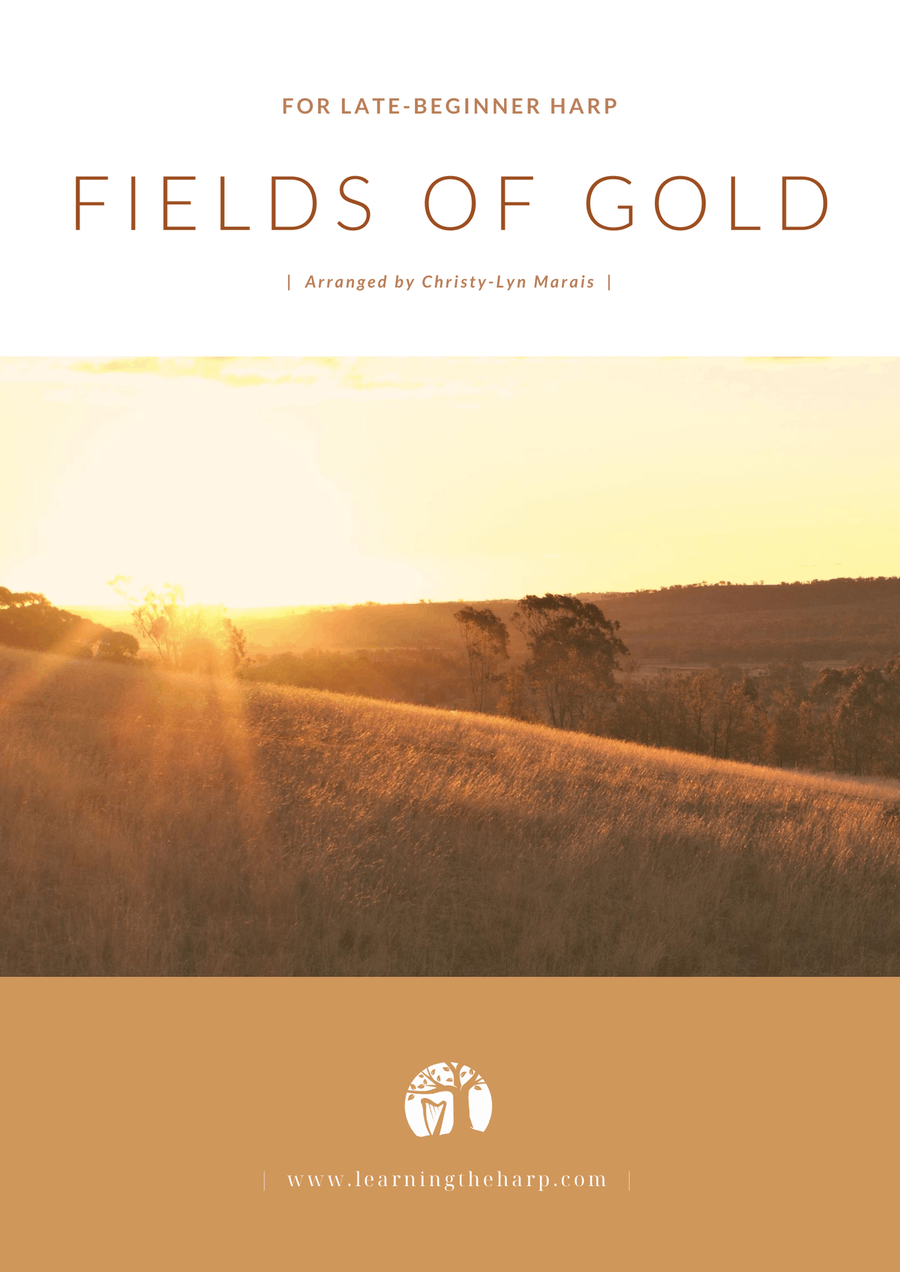 Fields Of Gold Harp scores gallery preview page 1