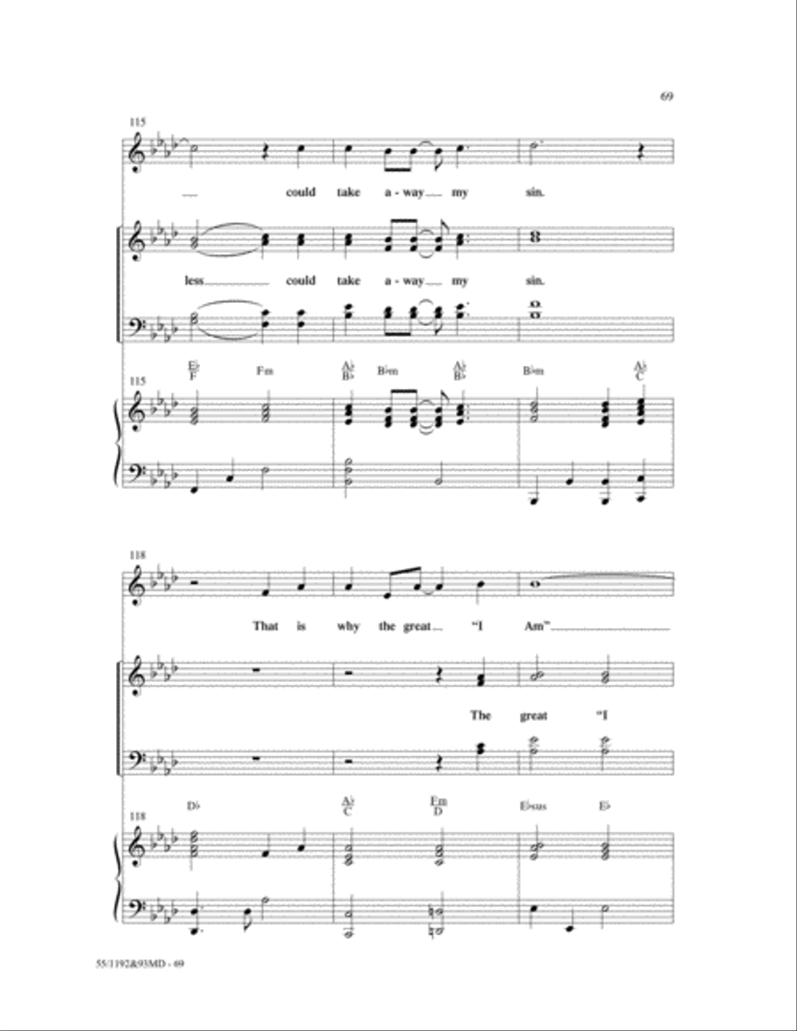 The Lamb 4-Part scores gallery preview page 46