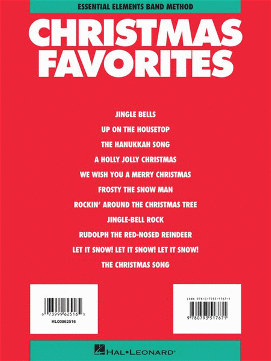 Essential Elements Christmas Favorites Concert Band Methods scores gallery preview page 6
