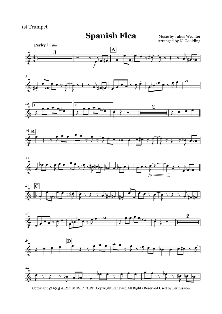 Spanish Flea Small Ensemble scores gallery preview page 6