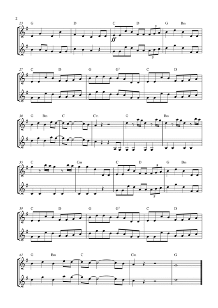 Until I Found You String Duet scores gallery preview page 2