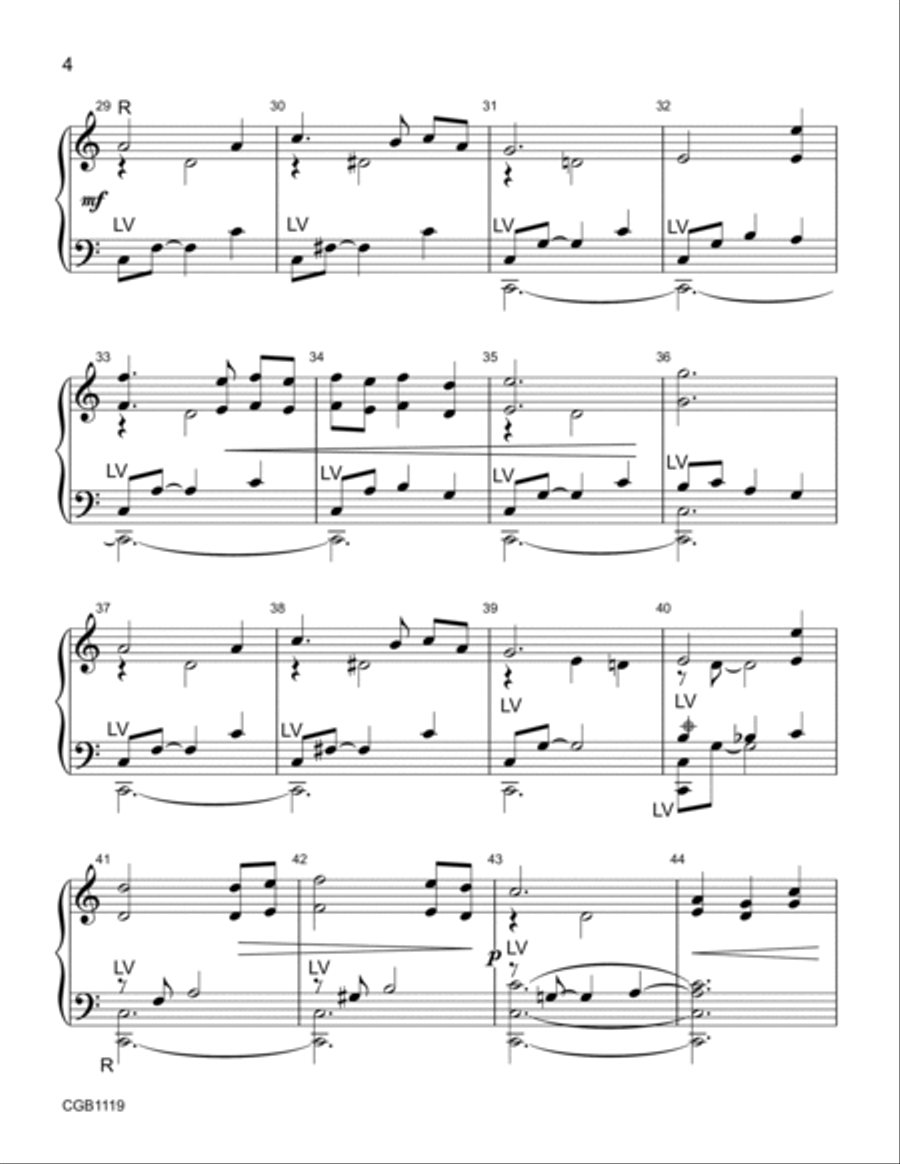 Shall We Gather at the River - 3-6 octaves 5-Octaves scores gallery preview page 4