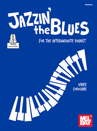 Book cover for Jazzin' the Blues-for the intermediate pianist