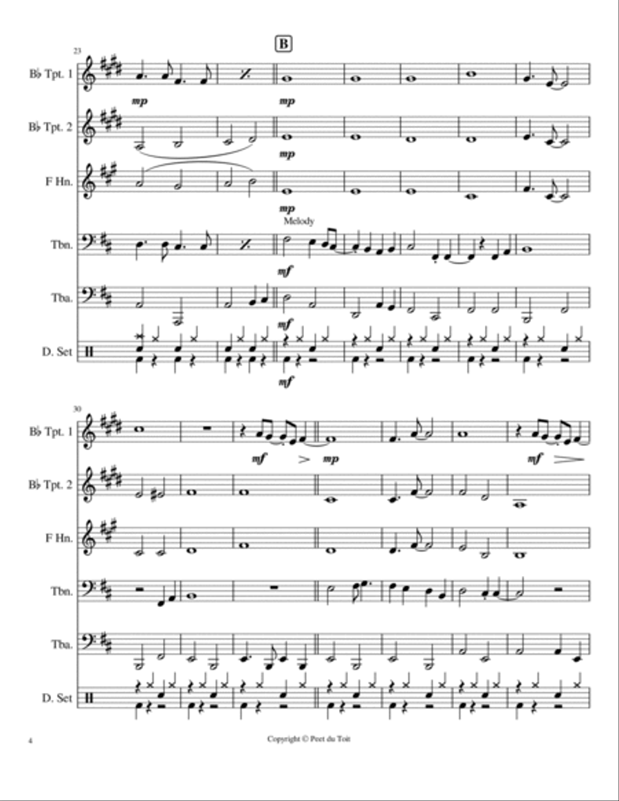 Hasta Manana Small Ensemble scores gallery preview page 4