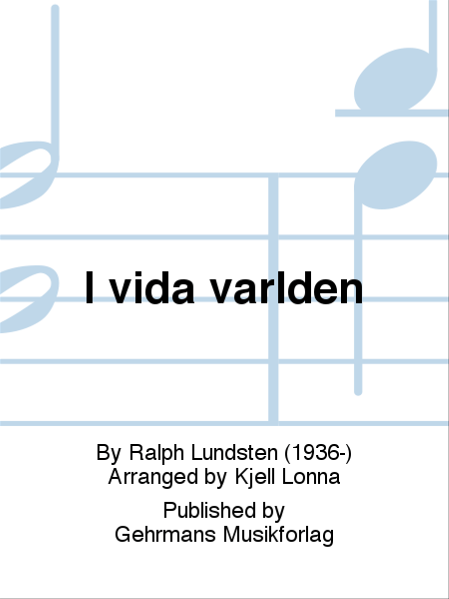 I vida varlden 4-Part scores gallery preview page 1