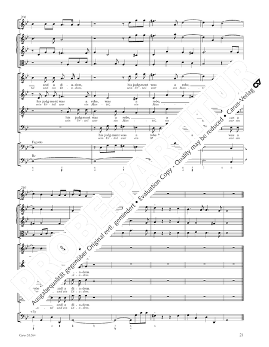 Israel in Egypt - Part I 4-Part scores gallery preview page 33