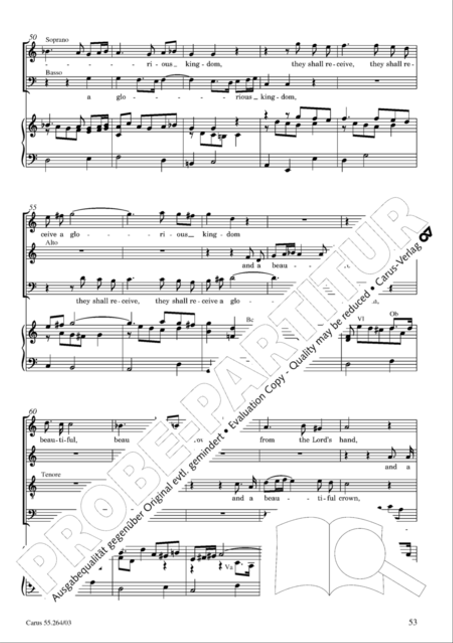 Israel in Egypt - Part I Israel in Egypt - Part I 4-Part scores gallery preview page 58