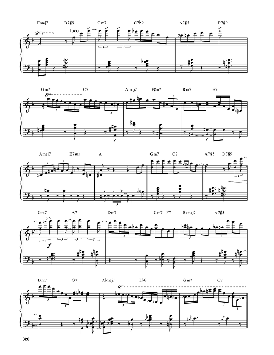Waltz For Debby Piano scores gallery preview page 5