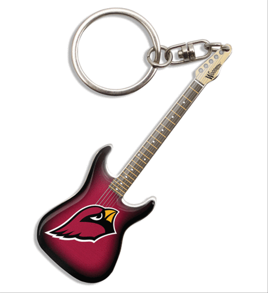 Arizona Cardinals Electric Guitar Keychain Electric Guitar scores gallery preview page 1