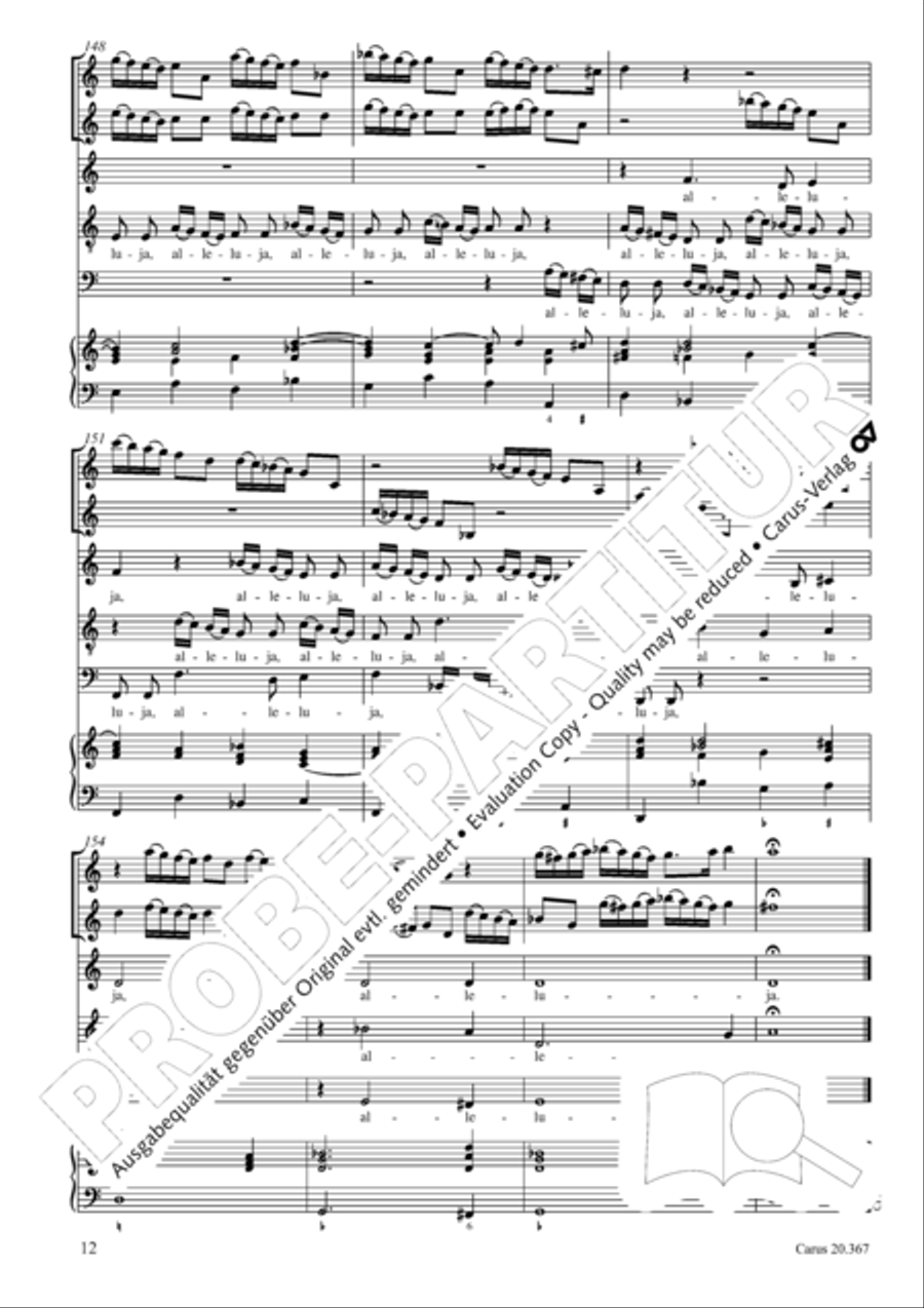 Freuet euch des Herren, ihr Gerechten ATB scores gallery preview page 13