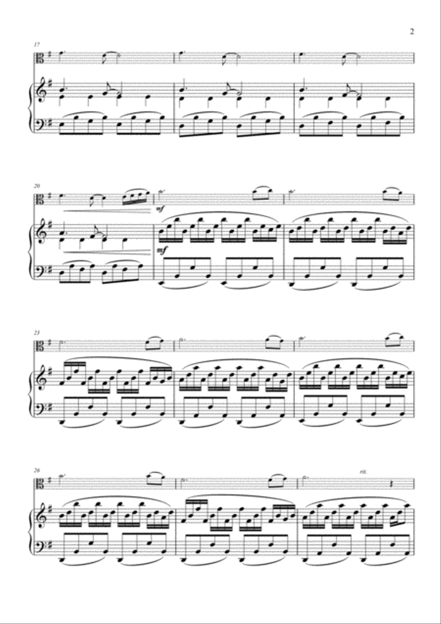 Comptine D'un Autre Été: L'après-midi Viola scores gallery preview page 3