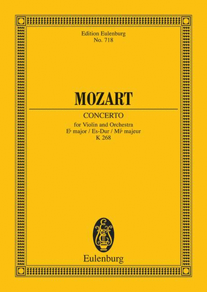 Book cover for Concerto Eb major