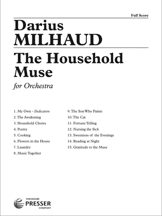 Book cover for The Household Muse