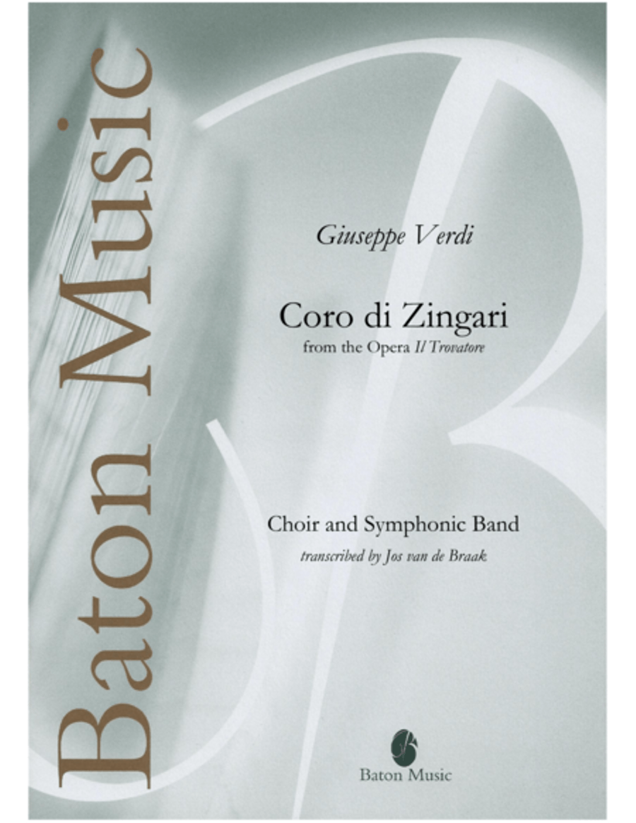 Coro di Zingari Choir scores gallery preview page 1