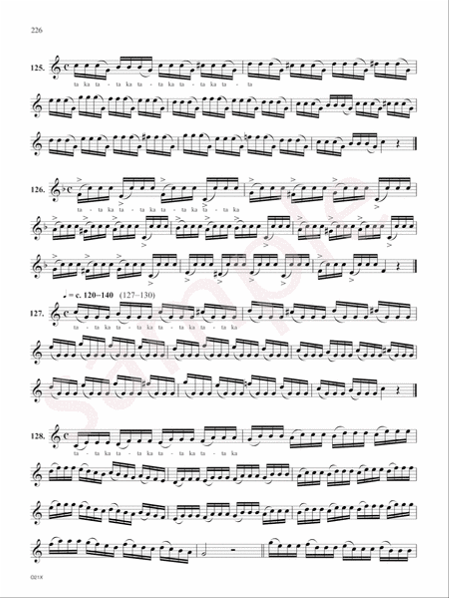 Complete Conservatory Method for Trumpet Trumpet scores gallery preview page 19