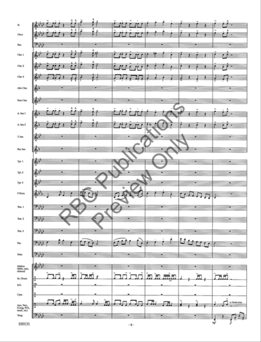 Windsor Castle Concert Band scores gallery preview page 7