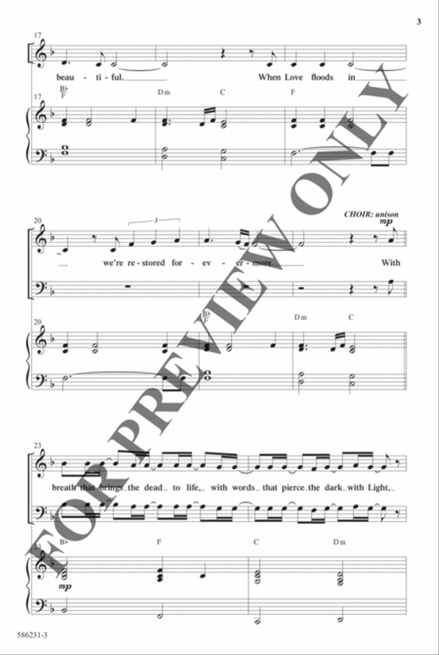 Power to Redeem - Anthem Choir scores gallery preview page 3