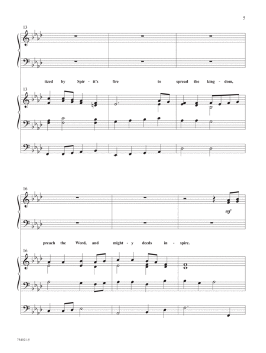 Worship His Majesty Organ scores gallery preview page 5
