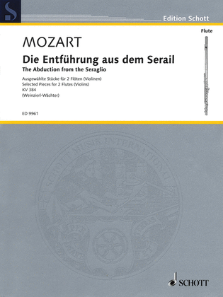 Book cover for The Abduction from the Seraglio (Die Entfuhrung Aus Dem Serail)