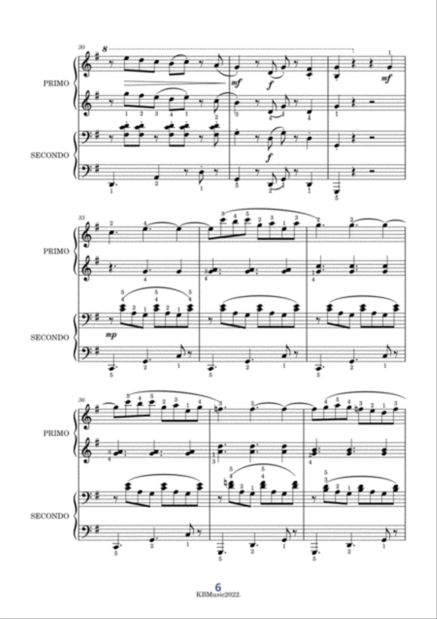 Carnival Dance Set of Parts scores gallery preview page 6