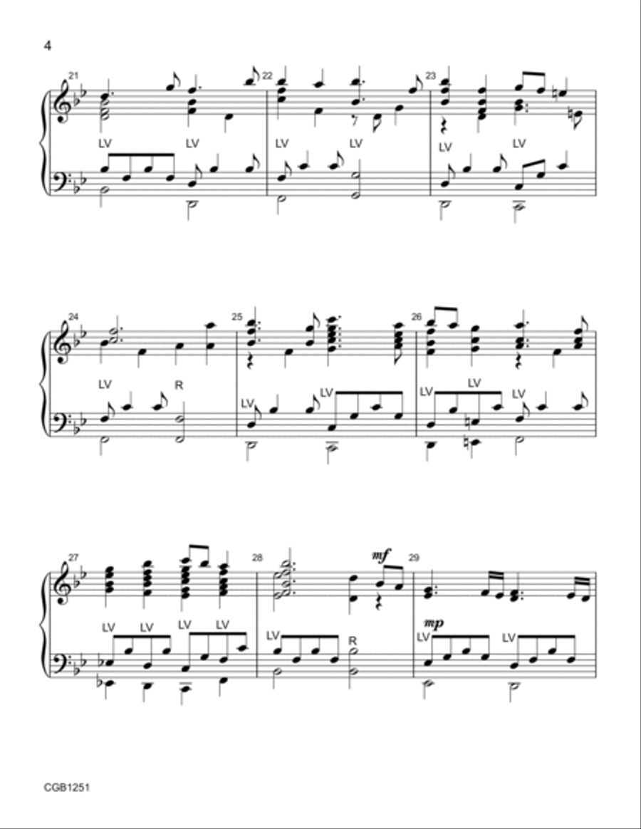 O God, Our Help in Ages Past (Handbell Score) 5-Octaves scores gallery preview page 4