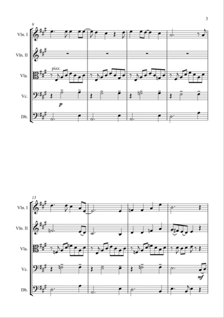 If String Orchestra scores gallery preview page 3