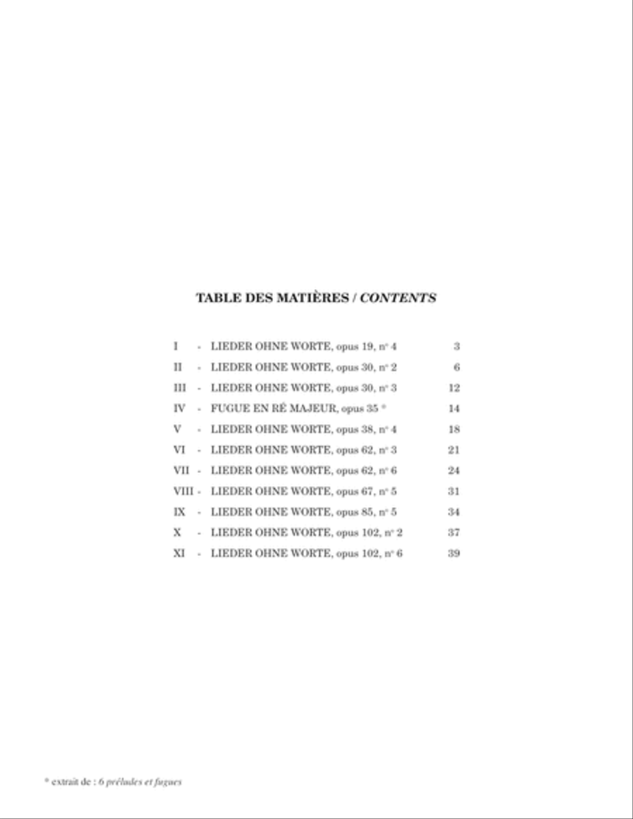 Romances sans paroles Guitar Ensemble scores gallery preview page 2