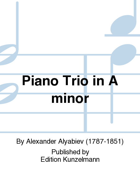 Piano Trio in A minor