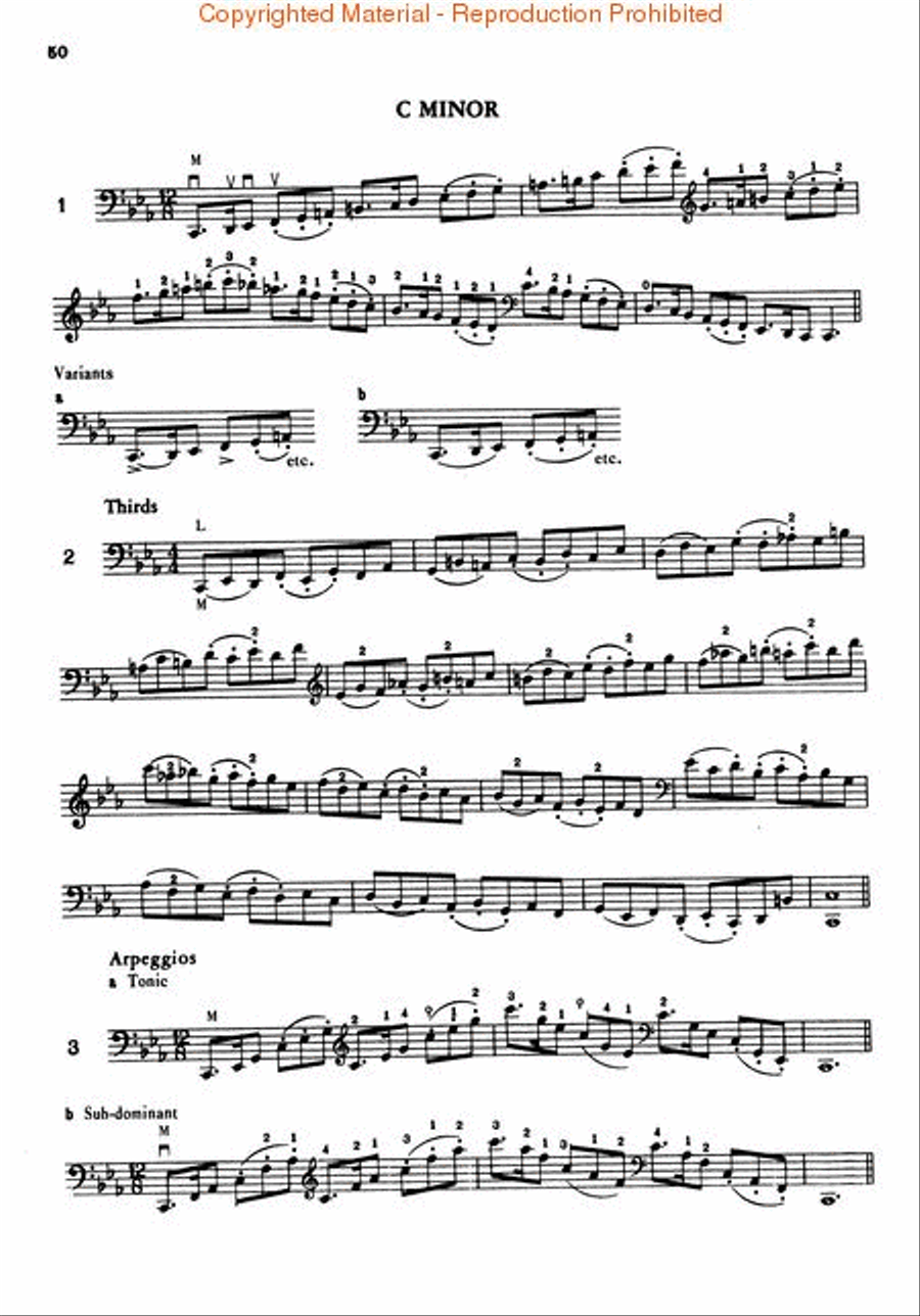 Violoncello Technique Cello scores gallery preview page 4