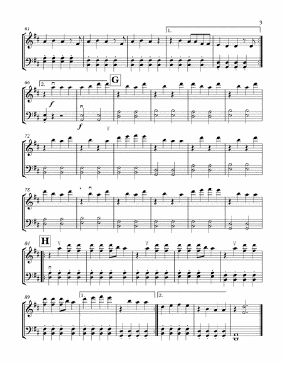 Roar Roar String Duet scores gallery preview page 4