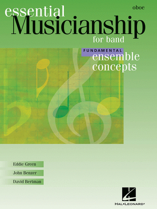 Book cover for Essential Musicianship for Band - Ensemble Concepts