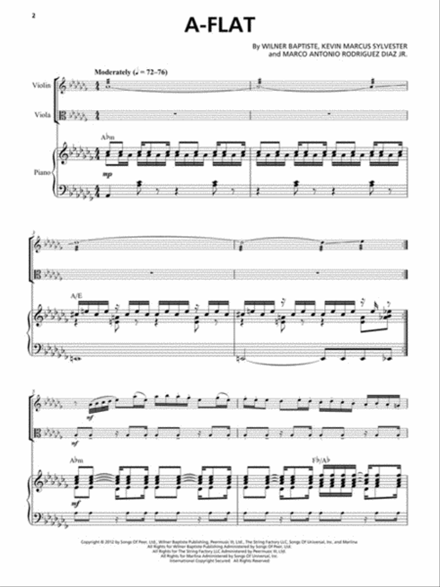 Black Violin Collection Viola scores gallery preview page 3