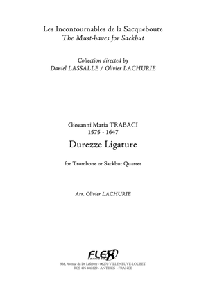 Book cover for Durezze Ligature