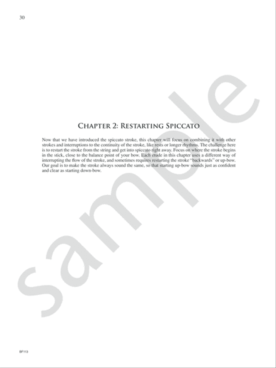 Mastering the Bow (Part 2: Spiccato) Double Bass scores gallery preview page 8