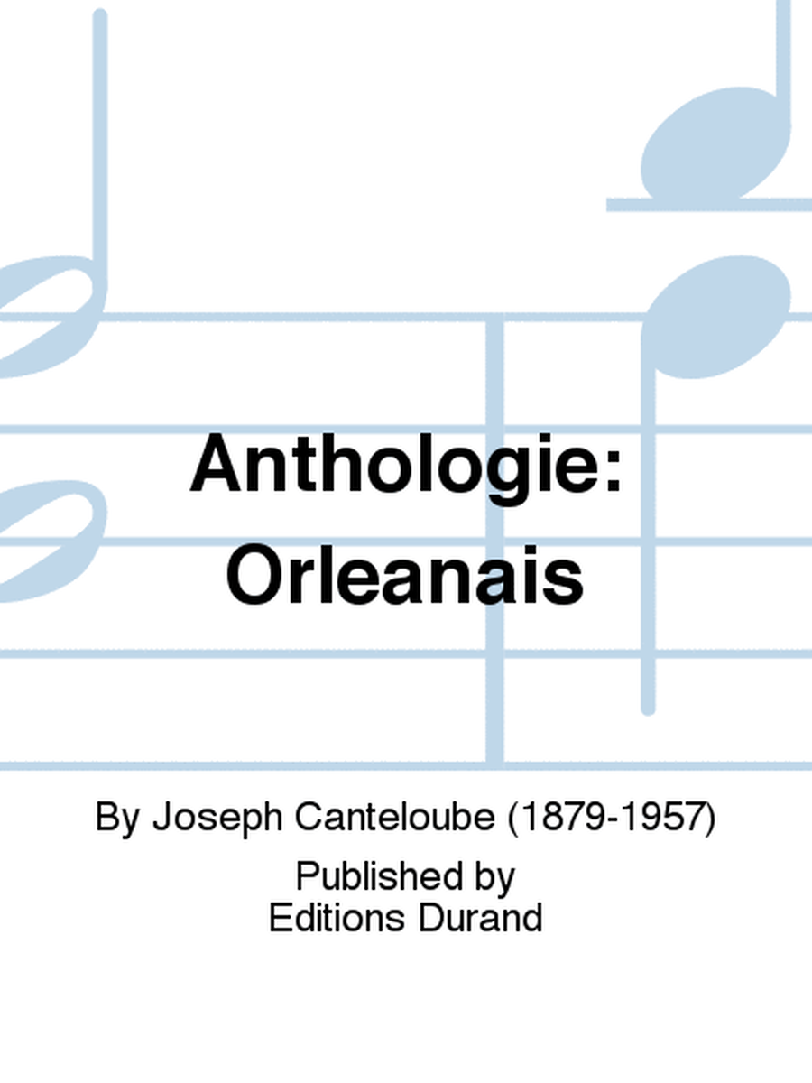 Anthologie: Orleanais