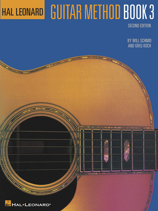 Book cover for Hal Leonard Guitar Method Book 3
