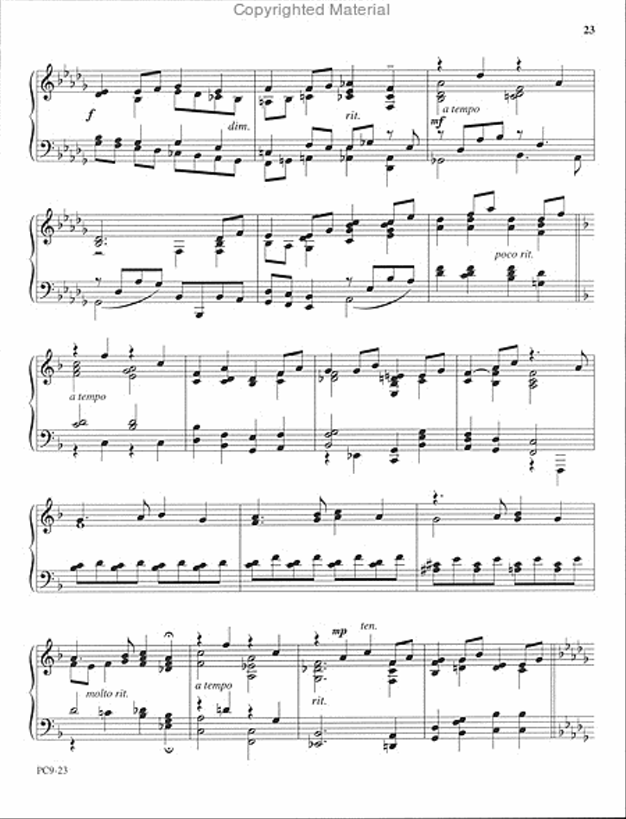 There's a Star in the East Piano Solo scores gallery preview page 3