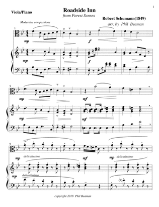 Roadside Inn - Schumann- Viola-Piano