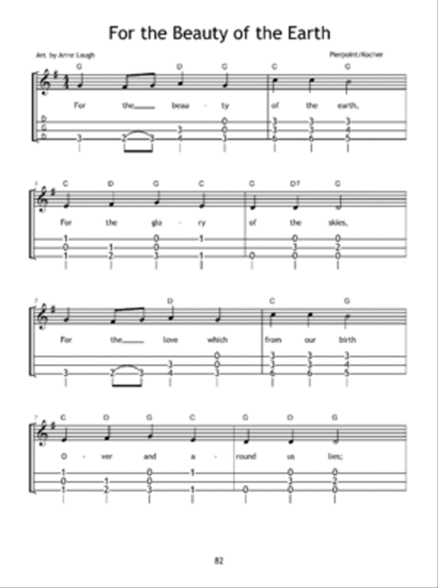 Old-Time Hymns & Gospel Favorites for Mountain Dulcimer Mountain Dulcimer scores gallery preview page 5