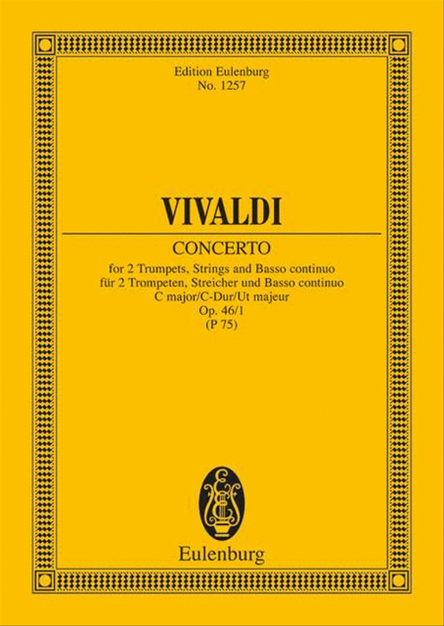 Concerto C major Trumpet Duet scores gallery preview page 1