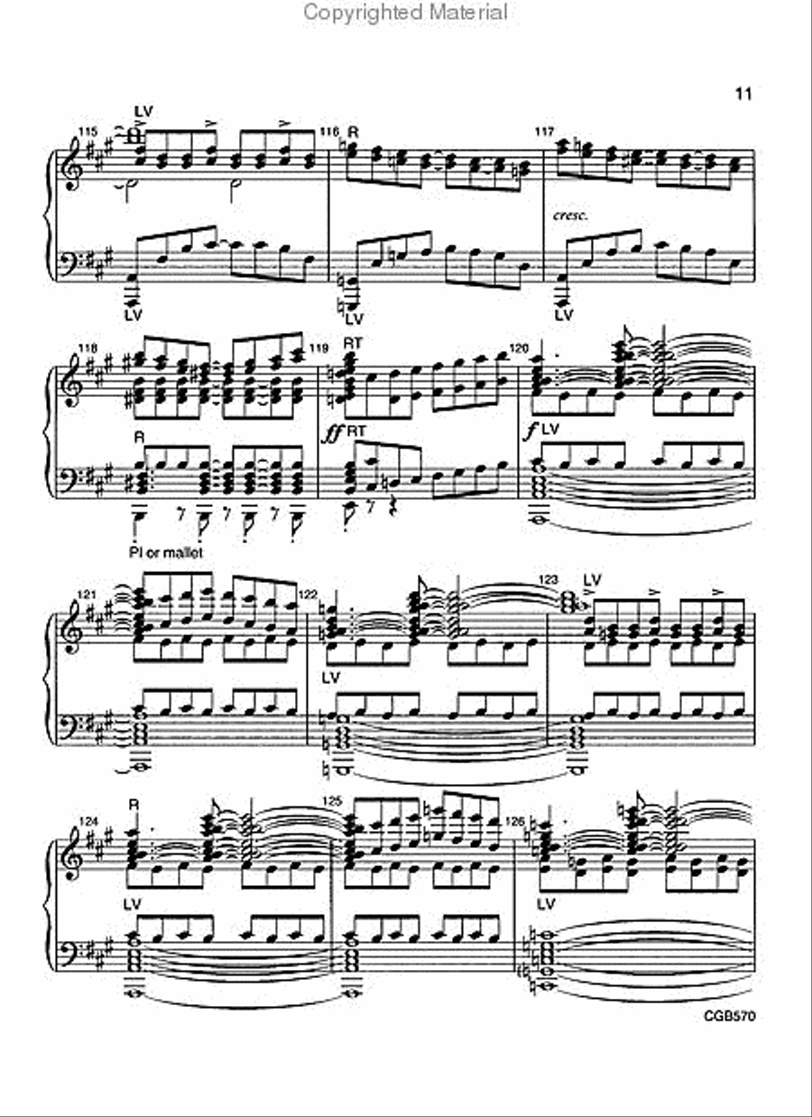 Festival Sanctus Festival Sanctus Handbell Choir scores gallery preview page 4