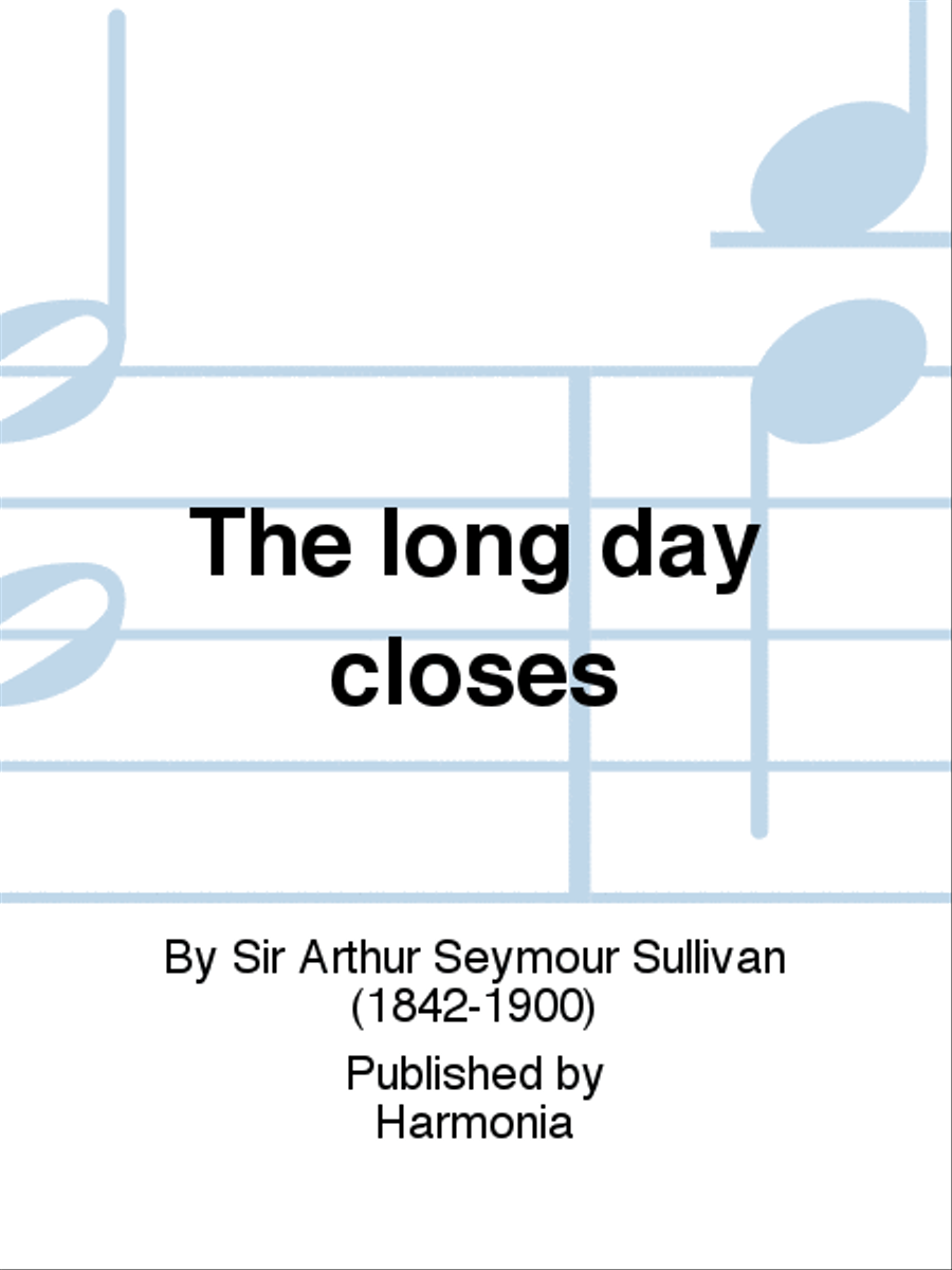 The long day closes The long day closes 4-Part scores gallery preview page 1