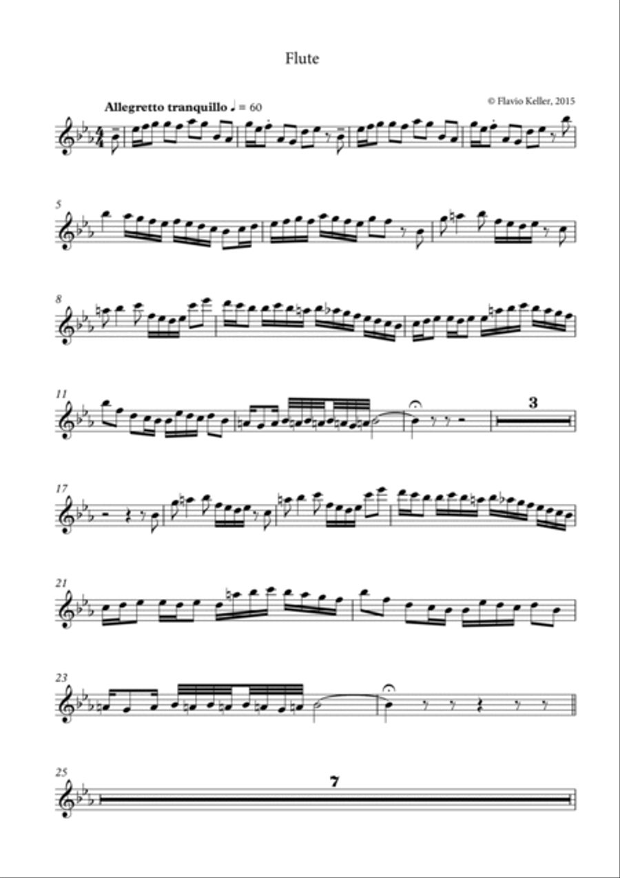 Divertimento on J.S. Bach's choral prelude 
