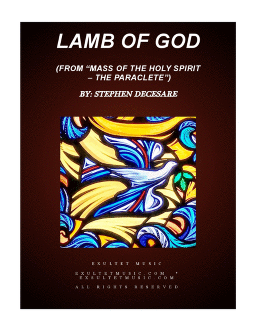 Lamb Of God (from "Mass of the Holy Spirit - the Paraclete") image number null