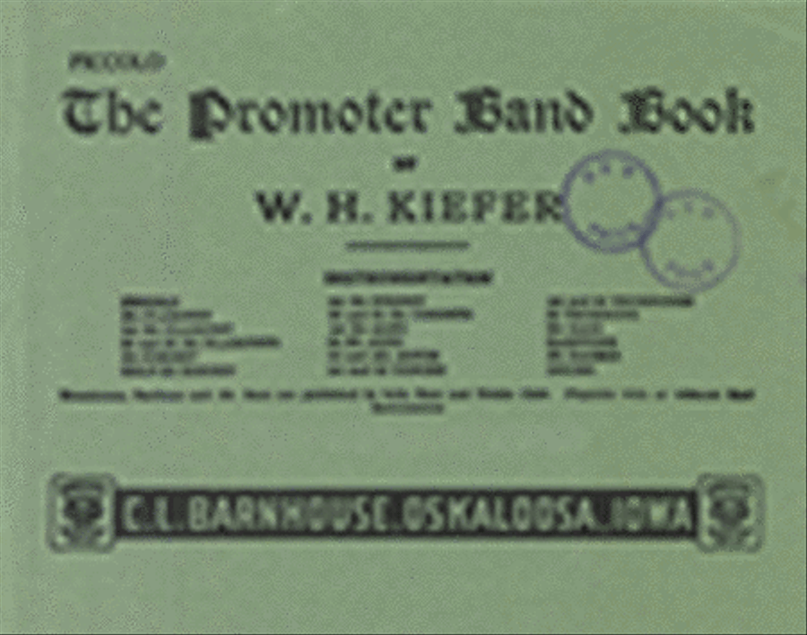 Promoter Band Book