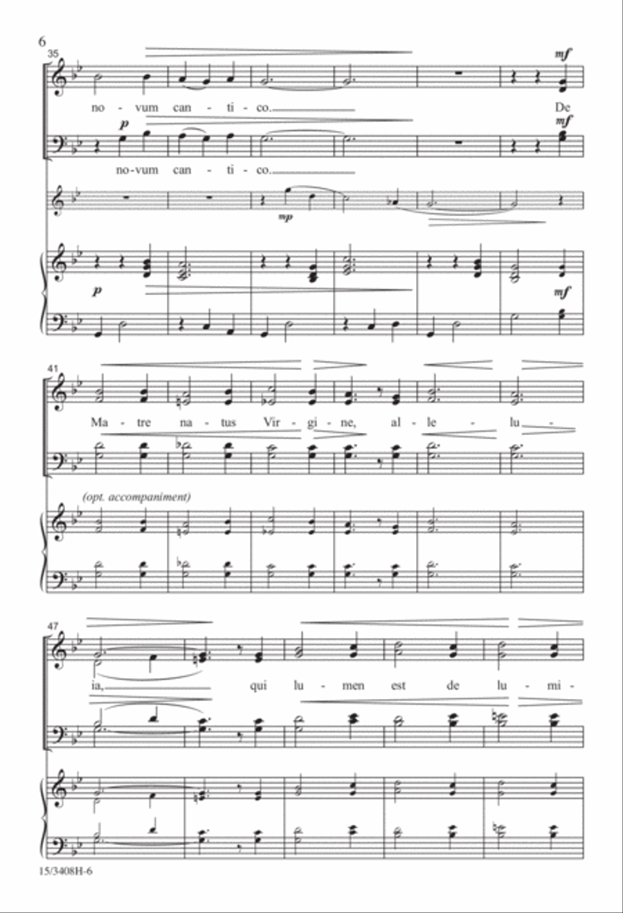 Puer Natus Puer Natus 4-Part scores gallery preview page 5