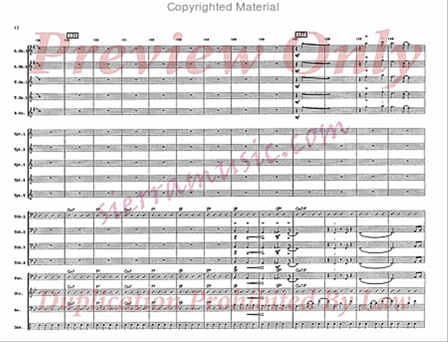Plain Brown Wrapper Big Band scores gallery preview page 13
