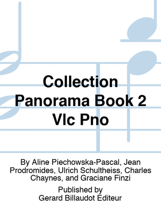 Collection Panorama Vol 2 For Cello/Pianpo