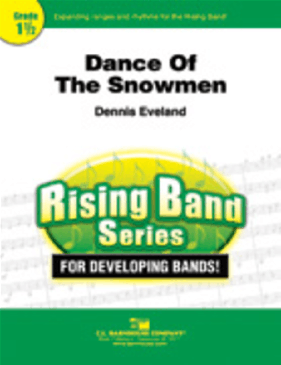 Dance of the Snowmen Concert Band scores gallery preview page 1